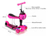 Children's 2-in-1 Scooter with Detachable Seat by Shp Tunishop 3