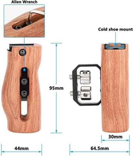 Camvate Manual Wooden Switch with Butterfly Screws P/ 3314 1