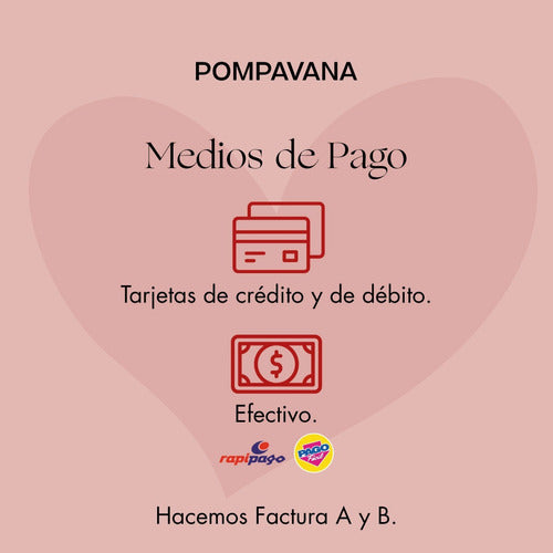 Pompavana Mini Candy Pompavana Pollera Microtul Roja 6