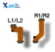 Kit Par Cabo Flat Flex L2 R2 L1 R1 Controle Dualsense Ps5 0