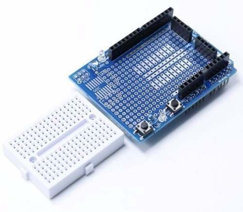 Candy-Ho Shield Protoboard Protoshield Arduino Uno + Breadboard 170 2