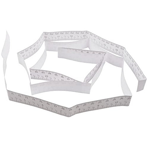 Wintape 15m Cinta Métrica De Papel Desechable Para Bebés Paq 2