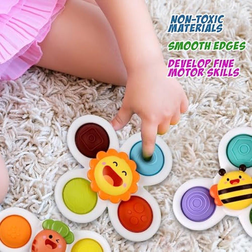 MagTimes Rotating Suction Toys, Spinning Toy 6