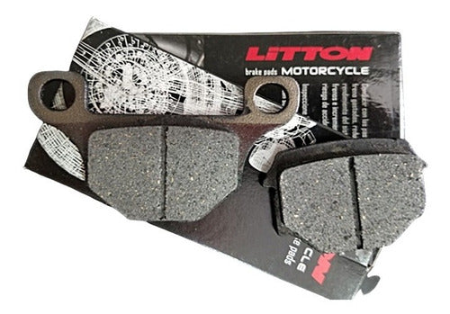 Litton Pastillas De Freno Mondial Hd 125 Hj 125 Jm Motos 0