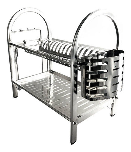 CR Dish Drainer Rack Stainless Steel Pettish Online 0