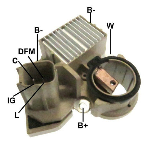 Gauss Regulador Ga867 - Mitsubishi 12v Honda Fit City 0