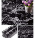 Yancorp Black Granite Wallpaper Marble Counter Top Film Vini 0