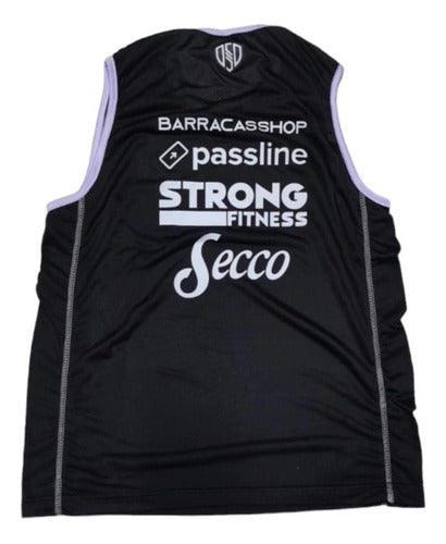 Muscle Tank Top Pre-match Barracas Central Black Il Ossso 2024 1