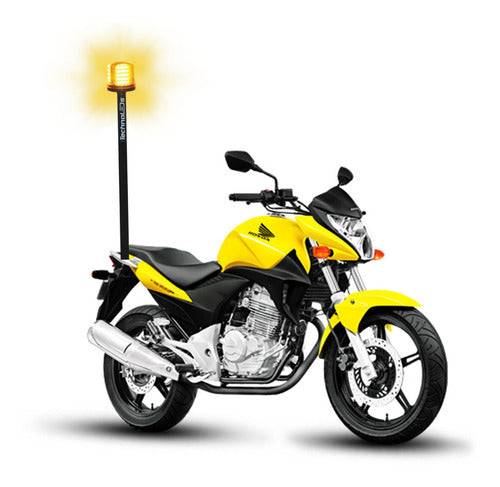 Giroled Sinalizador De Led Giroflex De Led P/ Motos 96 Leds 1