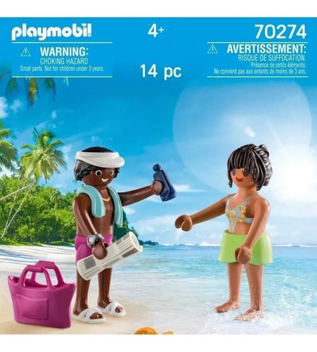 Playmobil Duo Pack Vacation Couple 70274 1