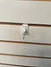 50 Plastic Display Hooks for Slotted Panel 5 or 12 cm White 7