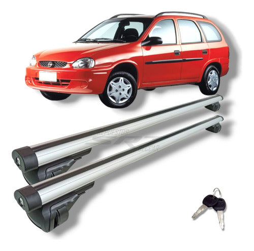 Protec Aluminum Roof Rack for Chevrolet Corsa Wagon 0