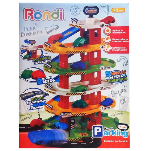 Rondi Garage with Elevator and 5 Levels 7001 with 2 Cars 2