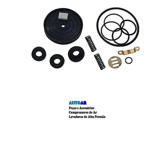 Kit Reparo Propulsora Graxa Pneumática Bozza 12020 Modelo G2 0