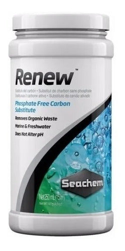 Seachem Renew 250ml Ammonia Nitrate Nitrite Filter 0