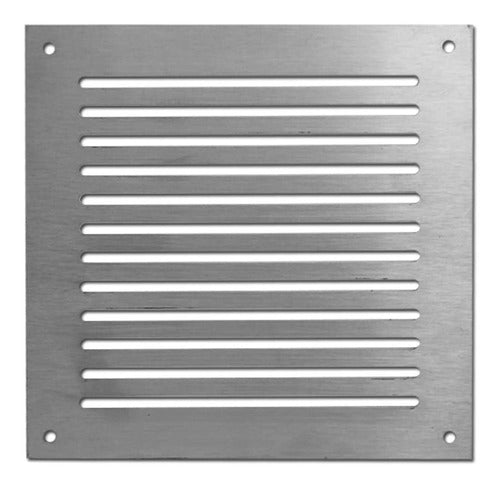 Rejillas Para Ventilación Muebles, Hogar Acero Inox. 15 X 15 0