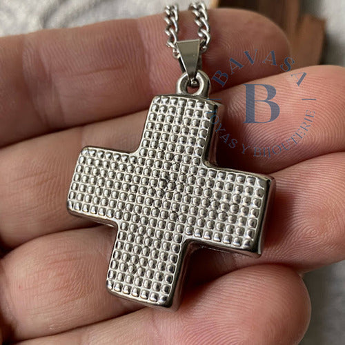 Bavasapiercing Cross Pendant with Chain Gift - Surgical Steel Designs 6