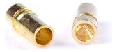 BrandName 20 X Rc 3.5 Mm Cilindrical Female Gold Banana Connector 3