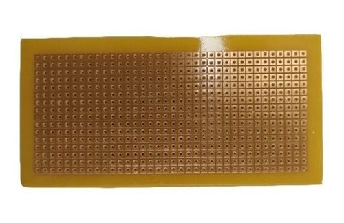 Generic Experimental Perforated Pertinax Plate 10x5cm 0