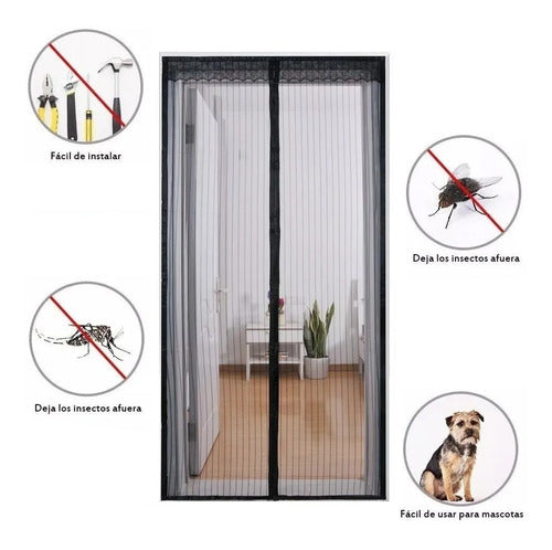 APG Magic Mesh Anti-Insect Magnetic Screen Door 1