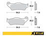 Pastilha De Freio Prox Dianteira Sherco 125 Se-r 18 1