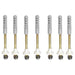 Pack of 20 Bronze Screws for Bidet and Toilet 22x70mm 0