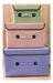 Home Basics Organizer Storage Box in Linen Fabric 45x30 6