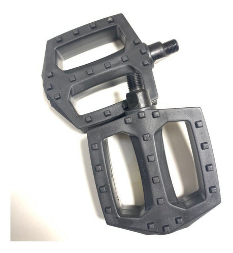 Metalciclo Plastic Pedals 1/2" Without Bearings 0