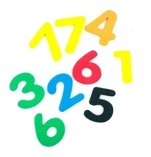 Numeros De Goma Eva Para Aprender Jugando Oferta! 1