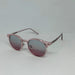 Izik Clip On Classic Pink Transparent Acetate Frames 1