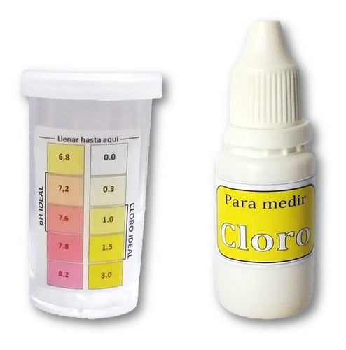 Salttech Pool Water pH and Chlorine Test Kit 3