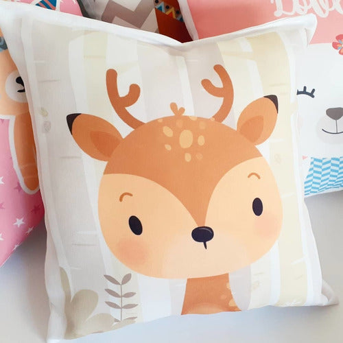 CARUVA ESTAMPADOS 15 Nordic Children's Cushions, 30x30 Cm 0