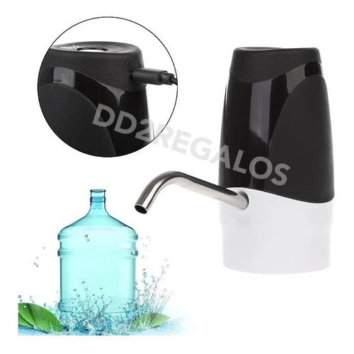 Rechargeable USB Water Bottle Pump Dispenser for 20L Bottles 6