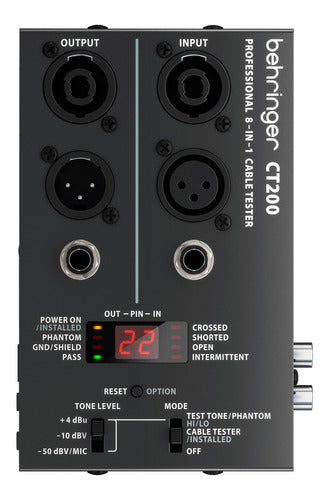 Behringer Audio Cable Tester CT200 0