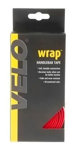 Velo Wrap 001 Eva Cork Red Fixie Route Bike Handlebar Tape 2