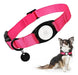 Babole Pet Airtag - Collar De Perro Rojo Rosa Para 0