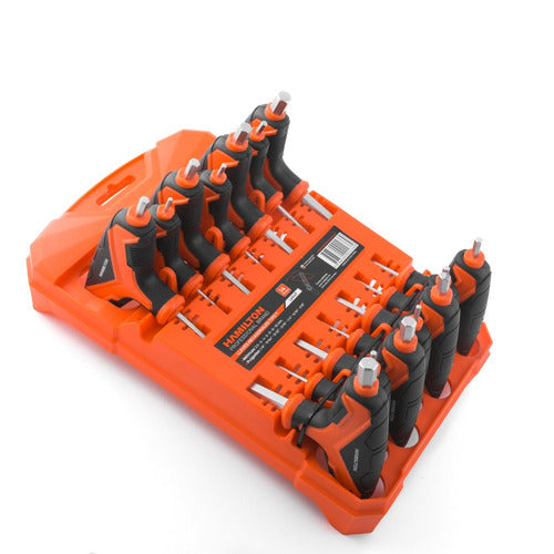 Hamilton T-Type Hexagonal Key Set 14 Pieces 2