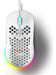 Dierya M1SE Gaming Mouse with Honeycomb Design and RGB Lights - White 0