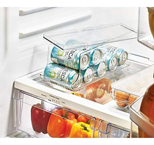 iDesign Soda Can Organizer for Refrigerator 1