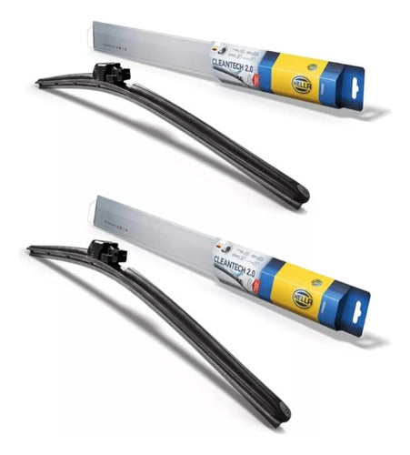 Hella Kit 2 Front Wiper Blades VW Bora Golf 21 19 0