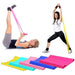 Kit Entrenamiento Fitness Pilates Yoga Mat + Bandas P/hogar 4