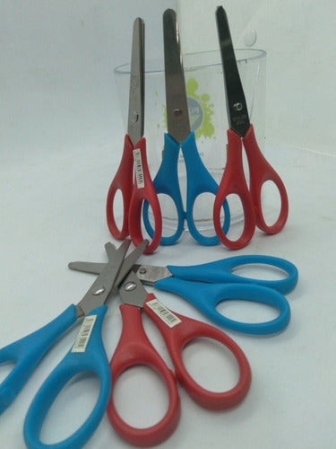 School Metal Rounded Tip Scissors 11cm Pekes X 3 Pack 0