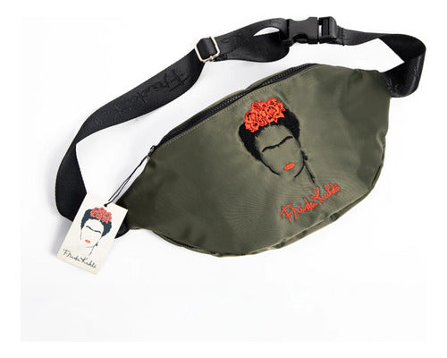 Frida Kahlo Original NY Embroidery Hip Bag Face Sole 2337 0