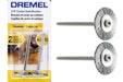 Dremel Rotating Carbon Steel Brush X 2 - Model 428 1