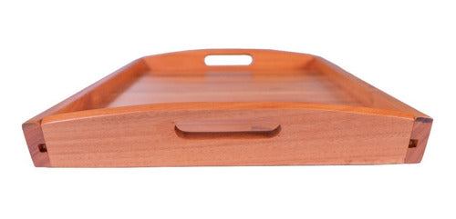 Armonía Breakfast Tray Wooden Rectangular 52cm 2