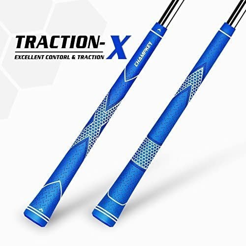 Champkey Traction-x Golf Grips 13 Pack - Standard - Blue 1