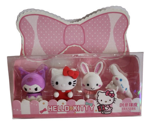 Hello Kitty and Friends Erasers * 4 Pcs 2