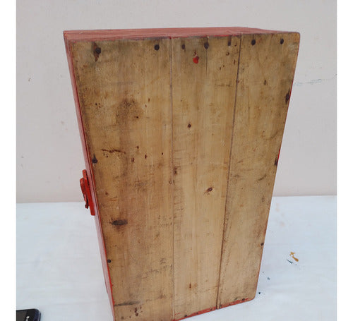 Antiguo Caja D Herramientas Cajón Madera Reciclada Conarco 2