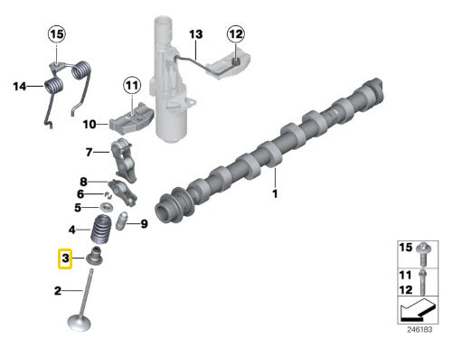 Sellos De Admisión Para Bmw Serie 5 F10 Lci 528i N20 1