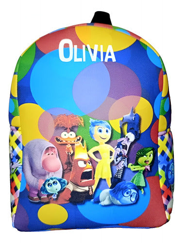 Luz Luna Mochila Infantil Personalizada Premium Full Print 0